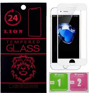 محافظ صفحه نمایش شیشه ای لاین مدل 3D مناسب برای گوشی اپل آیفون 8 LION 3D Full Glue Glass Screen Protector For Apple iPhone 8