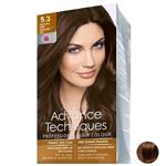 کیت رنگ مو آون مدل Advance Techniques Professional Hair Color کد5.3 رنگ  Medium Golden Brown