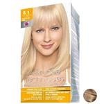 کیت رنگ مو آون مدل Advance Techniques Professional Hair Color کد8.1 رنگ Medium Ash Blonde