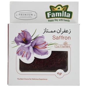 زعفران فامیلا مقدار 4 گرم Famila Saffaron 4gr