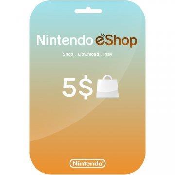 Nintendo eShop 5 $ Gift Card دیجیتالی