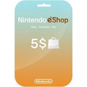 Nintendo eShop 5 $ Gift Card دیجیتالی