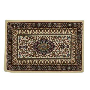 پادری ماشینی کویر طرح ایساتیس مدل MT-KP126 Kavir Isatis Machine Made Rug 