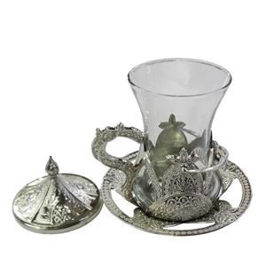 سرویس چای خوری 18 پارچه هوما مدل کمر باریک