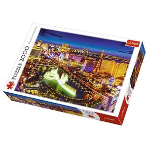 پازل 2000 تکه ترفل طرح شب  در لاس وگاس trefl puzzles2000-Las Vegas by Night