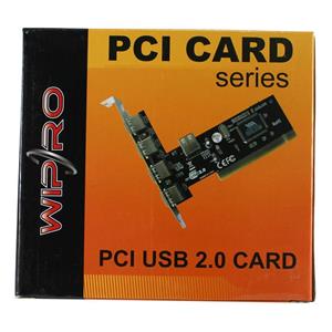 کارت Wipro PCI-E USB2.0 4Port 