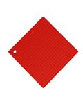 کارال زیر قابلمه ای سیلیکونی مربع کارال رنگ قرمز