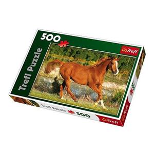 پازل 500 تکه ترفل طرح اسب وحشی trefl puzzles500-Galloping horse