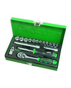 Vata ست جعبه بکس 1/4 درایو 17 پارچه