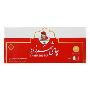 چای سیاه کیسه‌ای رویال 50 عددی شهرزاد
