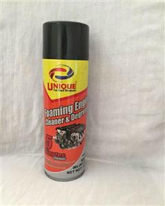 Unique Car Care Products اسپری تمیز کننده روی موتور خودرو 