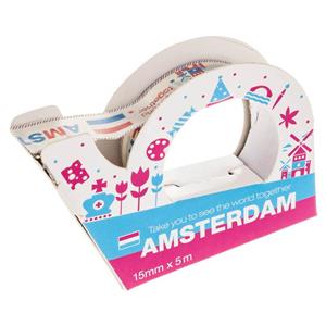 چسب فانتزی کاغذی مدل Amsterdam Amsterdam Decorative Paper Tape