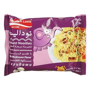 نودل با طعم قارچ مخصوص کودک 75 گرمی آماده‌لذیذ