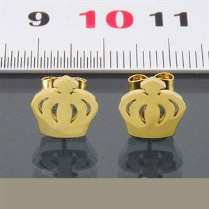 گوشواره زنانه طرح تاج _کد:14228