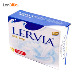 صابون دست و صورت شیر لرویا (LERVIA) 90 گرم ||