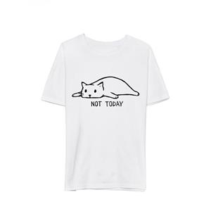 تی شرت ماسادیزان مدل گربه بی حوصله کد 240 Masa Design Tshirt Bored Cat 240