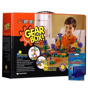 بازی فکری تاپ تویز مدل gear box