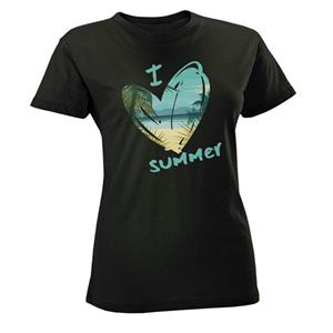   تی شرت زنانه مسترمانی مدل i love summer  کد57