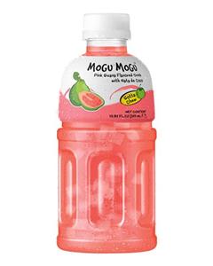 Mogu نوشیدنی گواوا با تکه های نارگیل موگو 