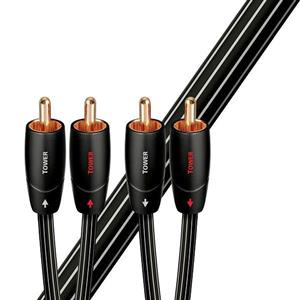 AudioQuest Tower RCA To RCA Analog Audio Interconnect Cable