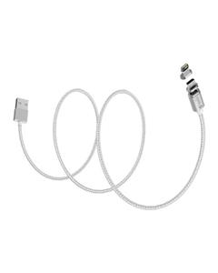 Wsken Mini2 Magnetic Cable 2 Meter Length LightingMicro USB  Silver 