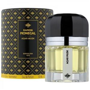 عطر ادوپرفیوم زنانه و مردانه رامون مونگال مدل Agar Musk حجم 50 میلی لیتر Ramon Monegal Agar Musk Eau De Parfum 50ml