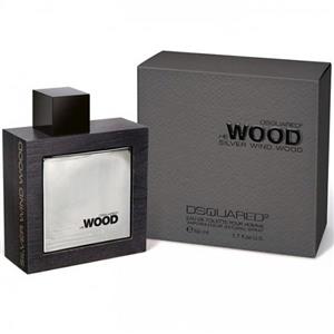 عطر ادوتویلت مردانه دیسکوارد2 مدل He Wood Silver Wind Wood حجم 50 میلی لیتر 
