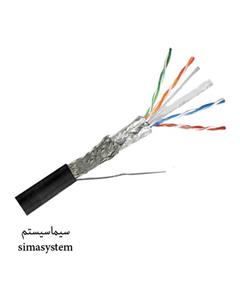 Lansan کابل شبکه CABLE Cat6 SFTP تمام مس با تست فلوک لن سن 