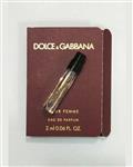 سمپل عطر زنانهDolce  Gabbana  DG pour femme 2ml EDP