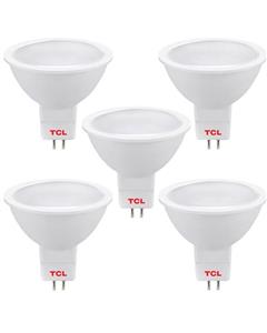 TCL لامپ هالوژنی 6 وات مهتابی بسته 5 عددی