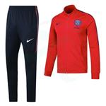 ست گرمکن شلوار پاریسن ژرمن قرمز Nike Paris Saint Germain 2017-18 Tracksuits Red