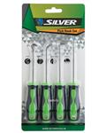 Silver Tools ست 4 عدد پیچ گوشتی قلاب دار