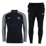 ست گرمکن شلوار پاریسن ژرمن مشکی Nike Paris Saint Germain 2016-17 Tracksuits