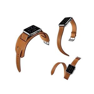 بند چرمی هرمس مدل 3 در 1 مناسب برای اپل واچ 42 میلی متری Apple Watch Hermes Band 