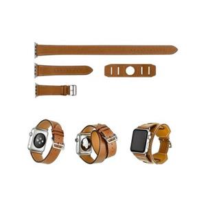 بند چرمی هرمس مدل 3 در 1 مناسب برای اپل واچ 42 میلی متری Apple Watch Hermes Band 