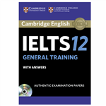 کتاب زبان IELTS Cambridge 12 General همراه با CD انتشارات کمبریج