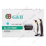 کارتریج تونر اچ پی رنگ آبی جی اند بی HP 508A G&B