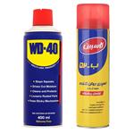 مجموعه 2 عددی اسپری روان کننده و زنگ بر مدل B-52-WD- 40 حجم 400 میلی لیتر