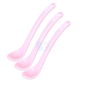 قاشق سه عددی  تویست شیک پاستل صورتی Twistshake