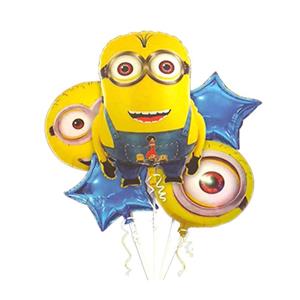   بادکنک بانیبو مدل Minion مجموعه 5 تکه