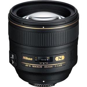 لنز  دوربین عکاسی نیکون مدل AF-S NIKKOR 85mm f/1.4G