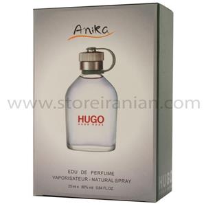 عطر شیشه ای مردانه آنیکا مدل Hugo Extreme  Anika Hugo Extreme Perfum For Men