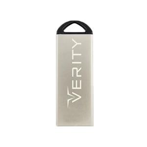 فلش مموری وریتی وی 802 با ظرفیت 16 گیگابایت VERITY V802 Gold 16GB USB 2.0 Flash Memory