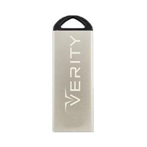 فلش مموری وریتی وی 802 با ظرفیت 16 گیگابایت VERITY V802 Gold 16GB USB 2.0 Flash Memory