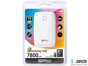 شارژر همراه سیلیکون پاور مدل P81 با ظرفیت 7800 میلی امپر ساعت Silicon Power mAh Powerbank 