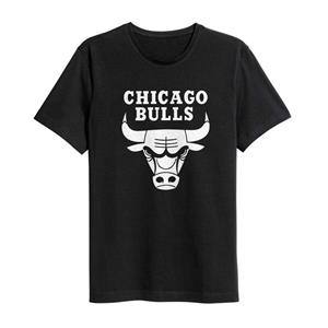 تی شرت نخی ورزشی ماسادیزان مدل شیکاگو بولز کد 217 Masa Design Tshirt Chicago Bulls 217