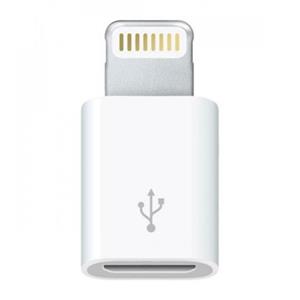 تبدیل micro USB به لایتنینگ مدل lightning adapter 