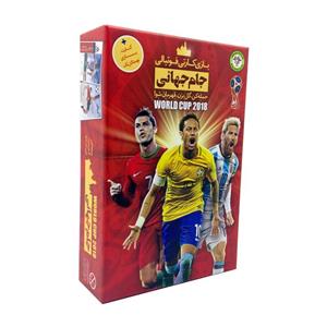 بازی کارتی فوتبالی کتاب پارک مدل World Cup 2018 