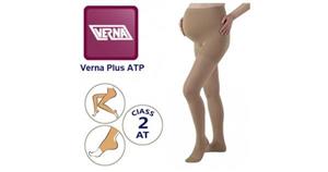 جوراب واریس شلواری بارداری کفه دار ورنا پلاس Verna Plus ATP