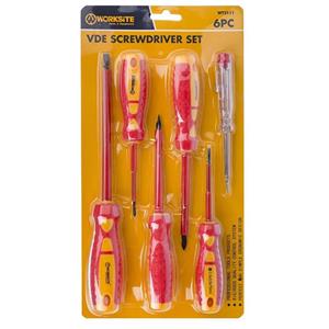 مجموعه 6 عددی پیچ گوشتی ورک سایت مدل WT2111 Worksite Screwdriver Set 6Pcs 